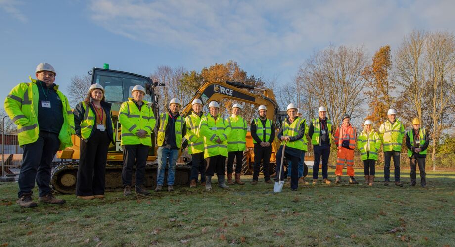 Hethersett Academy Hosts Groundbreaking Ceremony as Construction Starts